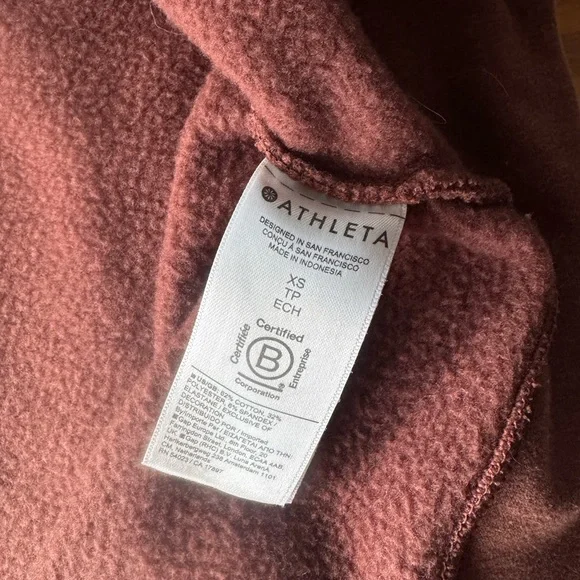 Athleta Women's Brown Cropped Sweater - Picture 6 of 6
